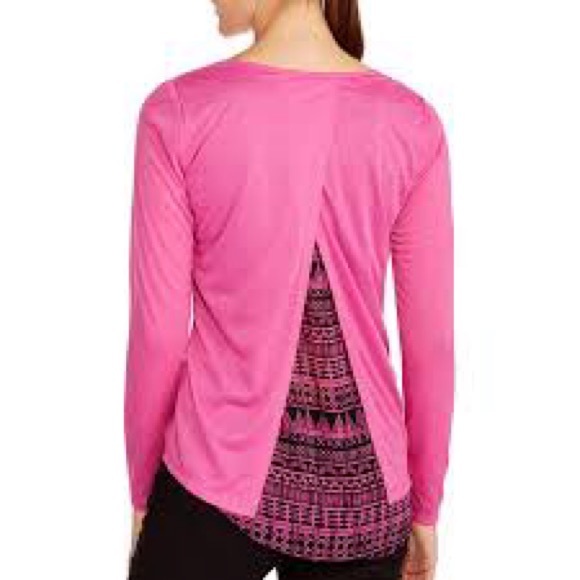 Juniors “Bo Boundaries” Long Sleeve Multi Color Shirt “Love” Black & Pink - Picture 2 of 6